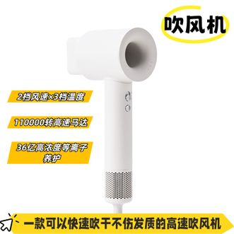 立时/olayks.   高速吹风机家用电吹风吹风筒 配磁吸风嘴