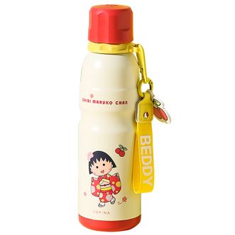 杯具熊（beddybear）   运动杯—樱花丸子户外旅行不锈钢运动健身保温杯600ml