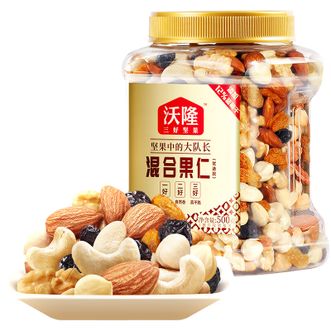 沃隆（wolong）  500g混合果仁 优选款（量贩罐-中）