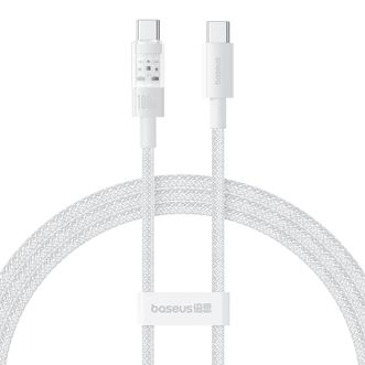 倍思/Baseus  100W双Type-C数据线1米  PD协议快充支持苹果15手机 适用苹果华为荣耀小米手机笔记本IPAD平板充电线