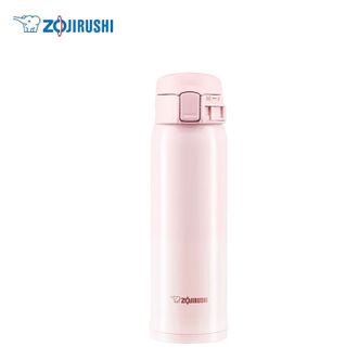 象印/ZOJIRUSHI  进口不锈钢真空保温杯 拧盖水瓶轻便保温保冷SM-SXE48 PA粉色 480ML