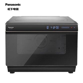 松下/Panasonic  电烤箱  蒸烤箱 蒸烤炸 直喷三段蒸汽 平面烘烤技术 30L容量 智能菜单NU-SC300B