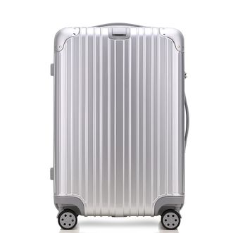 途帮Toboog  拉杆箱  行李箱 旅行箱  万向轮密码箱  商务登机箱  26英寸  银灰色  007