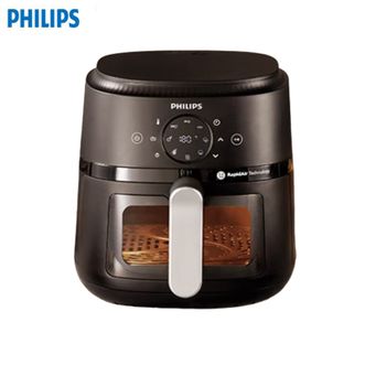 飞利浦/Philips  空气炸锅NA221 海星底盘触控多功能可视免翻面家用4.2L大容量炸烤箱一体