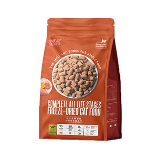 小胖爪  猫粮生骨肉鸡肉磷虾 400g  生骨肉干主食冻干