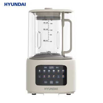 HYUNDAI  破壁料理机1.5L大容量 精钢8叶破壁刀24小时智能预约 家用多功能加热破壁料理机