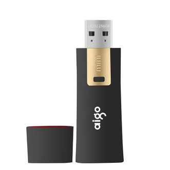 aigo  高速读写U盘  USB3.0  防病毒入侵防误删  256GB  L8302