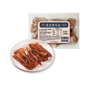 大红门 即食凉菜下酒菜 200g酱卤猪耳丝*2袋 大红门 即食凉菜下酒菜 200g酱卤猪耳丝*2袋