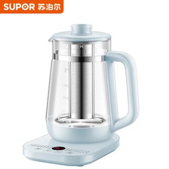 苏泊尔（SUPOR）  养生壶家用1.8L大容量高硼玻璃多功能智能预约电水壶烧水壶SW-18Y10