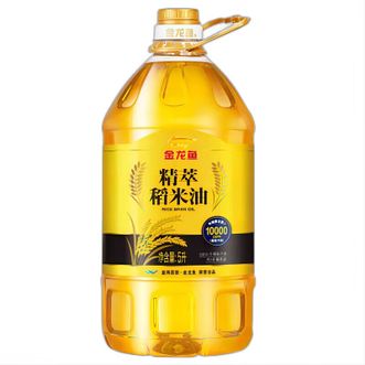 金龙鱼  稻米油 精萃稻米油5L 家庭食用油 新老包装随机