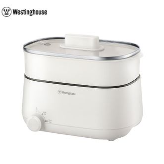 西屋/Westinghouse  家用多功能电煮锅1.8L WSC18E 米白色