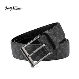 金利来（Goldlion）   男士印花腰带商务休闲针扣腰带礼盒FCY943473-511精美礼品 115cm