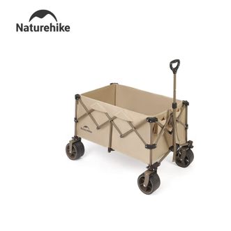 挪客（NatureHike）  露营车 四向聚拢 收纳户外露营野营折叠推车 有刹车（340L-大号）