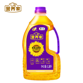 福临门  营养家黄金小黑葵葵花仁油1.8L