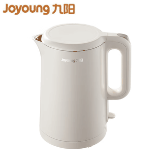 九阳/Joyoung  电热水壶1.5L一体化不锈钢内胆双层防烫阻尼式开盖K15FD-W6710