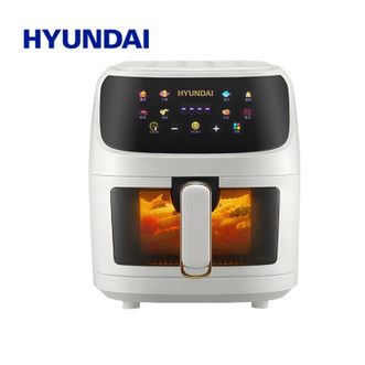 Hyundai  空气炸锅 6L 智能液晶触屏 家用全自动大容量无油低脂电炸锅（QC-ZG5645A）