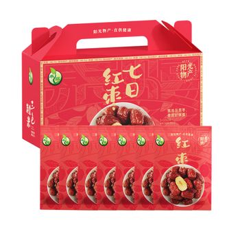 禾煜  7日红枣礼盒560g