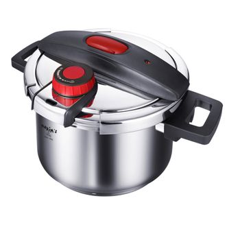 马克西姆  MAXIM’S DE PARISMAXIM’S DE PARIS 304不锈钢沃斯7L压力锅 22cm 复合导热底 炉具通用