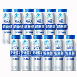 蒙牛  冠益乳小蓝瓶 饮用型酸奶200g*12瓶