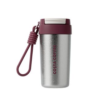  COSTA  双饮纯钛保温杯大容量咖啡杯子商务便携水杯-红色500ml     CDBW24064-RD