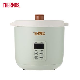 膳魔师（THERMOS）  电饭锅 迷你1.6L容量电饭煲家用出租房宿舍小型多功能不粘涂层智能电饭煲快速蒸煮