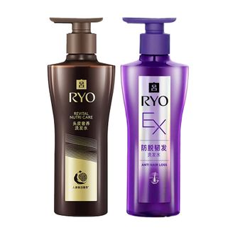 吕 防脱400ml滋养黑吕400ml洗发套组男女适用 吕 防脱400ml滋养黑吕400ml洗发套组男女适用