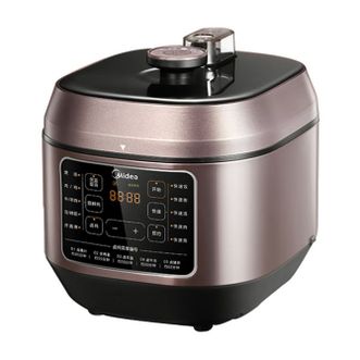 美的/Midea  电压力锅 压力锅电高压锅多功能开盖煮智能预约 快速饭 提鲜炖 精钢厚釜家用米饭锅 MYC640G