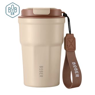 博堡/BOBER  悦饮时光咖啡杯350ML 高颜值304不锈钢保温杯学生上班族便携咖啡杯随行杯保温杯