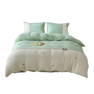 悠梦嘉居  豆蔻年华水晶绒四件套 YJ-15561