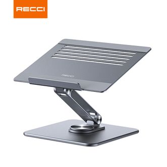 RECCI  360°旋转手机支架笔记本支架旋转底盘设计可折叠易收纳 RHO-M17灰色