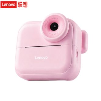 联想（Lenovo）  拍立得DY35【粉色】儿童照相机高清可打印彩色照片拍照录像学生党便携旅游专用男孩女孩玩具益智游戏生日礼物