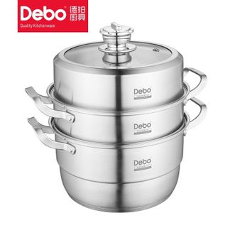 Debo  德铂阿修斯定时汤蒸锅 DB-151  60分钟提醒 叠放收纳