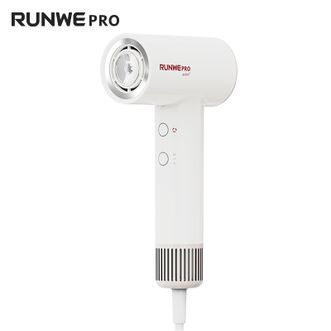 朗威  高速吹风机家用静音负离子大风力不伤发低噪音吹头发恒温大风量速干吹风筒艺术白