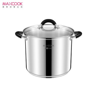 美厨（MAXCOOK）304不锈钢汤锅家用24cm复底高汤锅MCH2-4