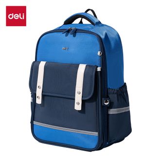 得力/deli  英伦学院系列小学生双肩包儿童背包 BB191（三色可选）