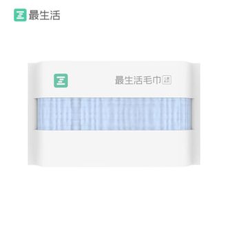 最生活  儿童系列纱布毛巾 纯棉A类洗脸巾柔软蓬松舒适