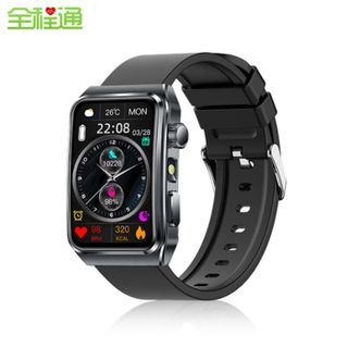 全程通  智能手环TK73 免扎针测血糖血压监测智能手表ECG心电图血氧测血脂运动智能健康通话手环