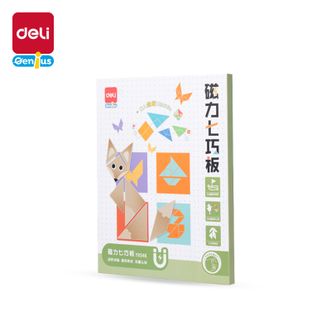 得力/deli  思维进阶启蒙磁力七巧板套装 YX546