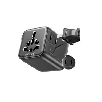 飞利浦/Philips  侧插转换插头 SPN1213B/93黑
