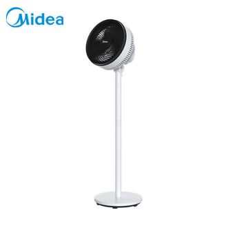 美的/Midea  电风扇空气循环扇家用落地扇立式节能轻音低噪卧室宿舍台式摇头小型电扇台立两用 FGA24UXC