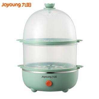 九阳/Joyoung  煮蛋器多功能智能蒸蛋器 14个蛋量 ZD14-GE140飞泉绿