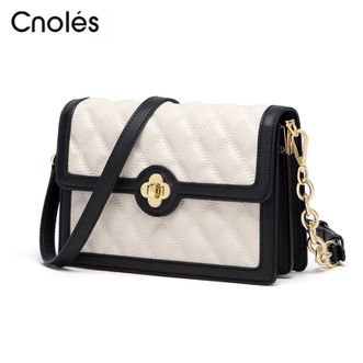 蔻一（Cnoles）  轻奢菱格包小香风时尚潮流女包单肩斜挎包 K075303B3674A