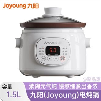 九阳/Joyoung  电炖锅家用多功能煲汤煮粥锅养生电砂锅可预约定时保温电炖盅
