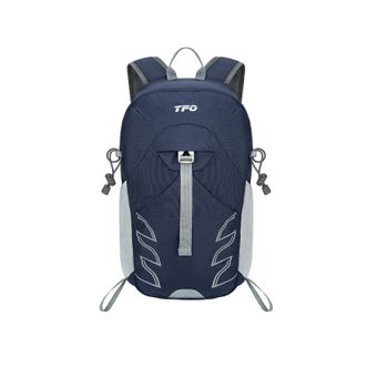TFO  可收纳户外包 多功能折叠双肩背包登山包9202439C30 藏青色 25L