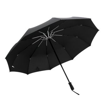 美度 MAYDU  超大男士商务防风晴雨伞 十骨加固大号双人雨伞 三折手动男士伞