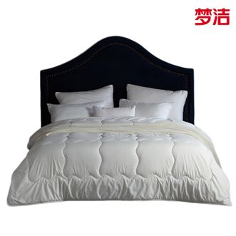 梦洁家纺  新西兰羊毛被 双人四季被  亲肤保暖被子 200*230cm  1010200232