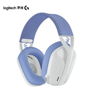 罗技/Logitech  G435 无线头戴式游戏耳机 蓝牙耳机 虚拟环绕声电竞耳机 LOL吃鸡FPS听声辩位