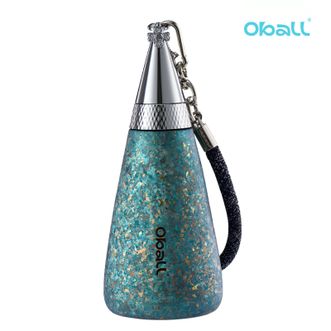 Oball  晨雾绿 350ml 内外纯钛 吸管钛杯 保温杯 纯钛杯  节日礼品 精美礼盒装