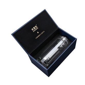 水宜生  玻璃杯车载商务水杯 【G501】330ml