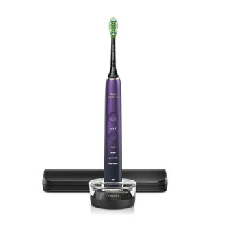 飞利浦（PHILIPS）电动牙刷 HX9911/69 智能星钻刷 10倍清除牙菌斑 自带1支刷头 星辰紫